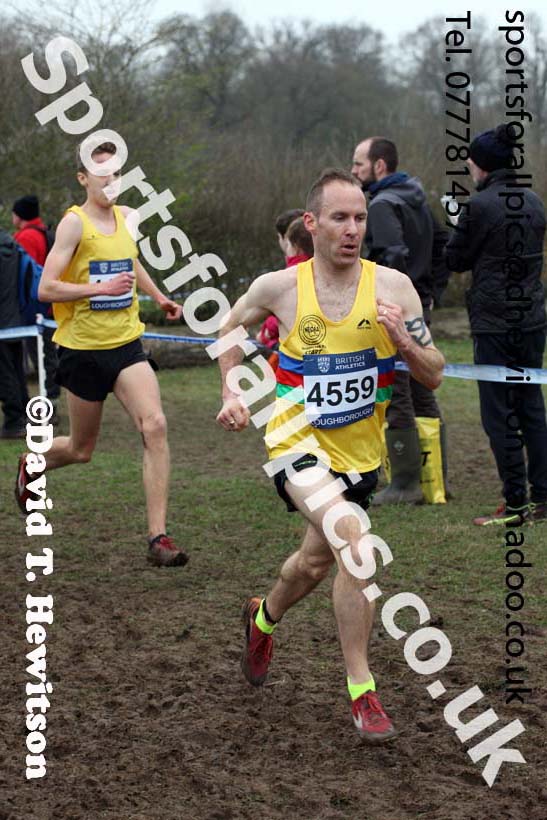 Senior mens Inter Counties Cross Country, Prestwold Hall, Loughborough. Photo: David T. Hewitson/Sports for All Pics